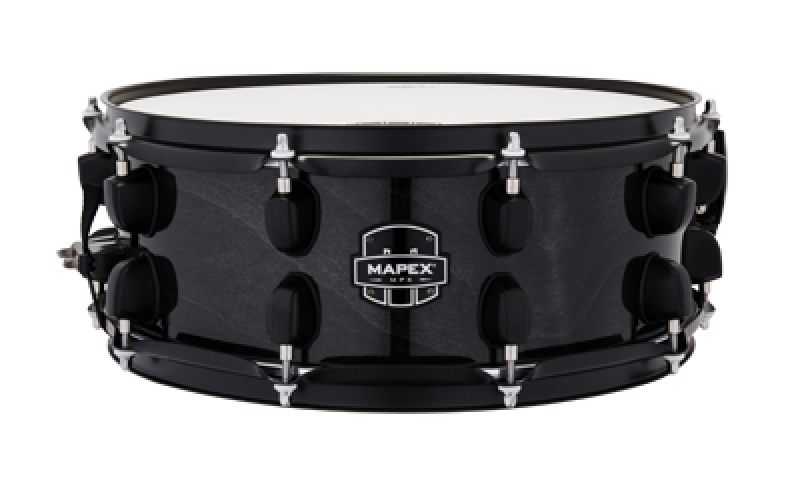 MAPEX Snare, MPX Hybrid, 14x5,5, Trans. Midnight Black #MB