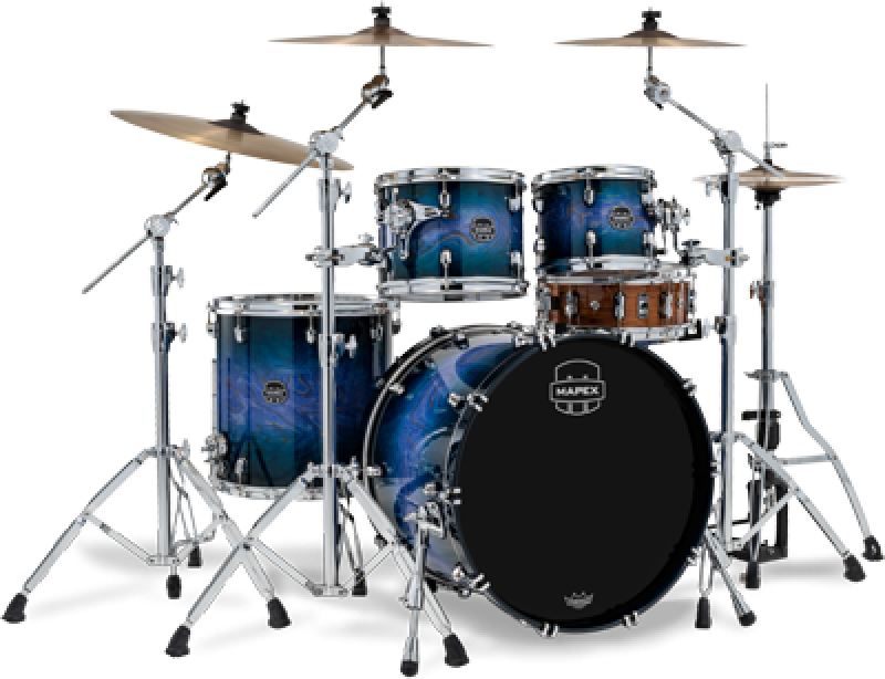 MAPEX Shellset, Saturn VI, Stage, Cobalt Burst #XQ