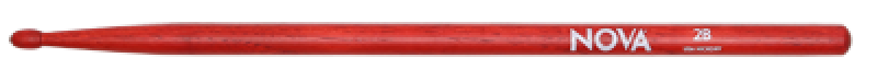 VIC FIRTH Drum Sticks, NOVA, 2BR, Woodtip, rot
