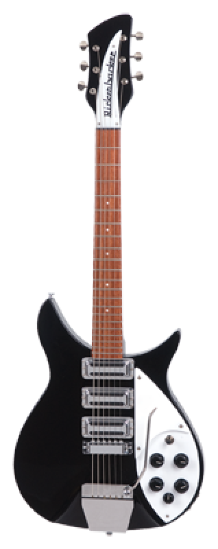 RICKENBACKER E-Gitarre, 325C64, Miami, Jetglo, Koffer
