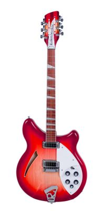 RICKENBACKER E-Gitarre, 360/12, Fireglo, 12-Saiter, Koffer