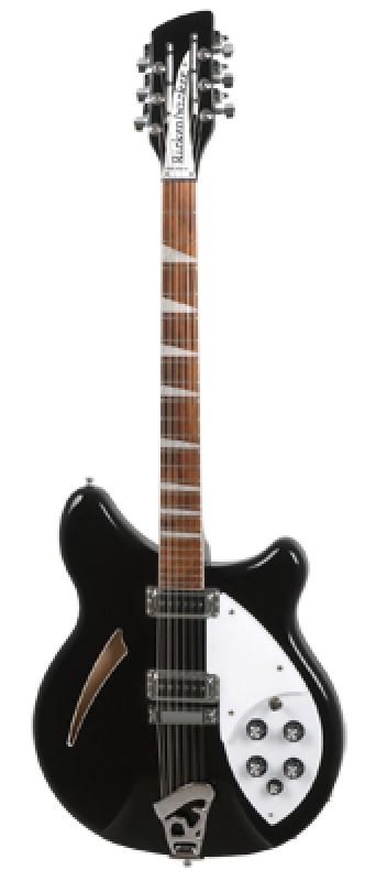 RICKENBACKER E-Gitarre, 360/12, Jetglo, 12-Saiter, Koffer
