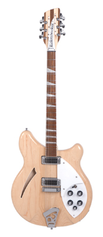RICKENBACKER E-Gitarre, 360/12, Mapleglo, 12-Saiter, Koffer