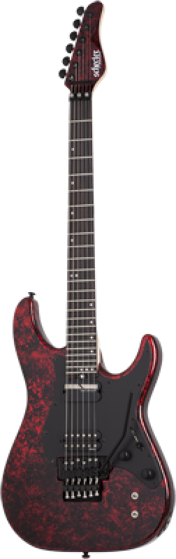 SCHECTER E-Gitarre, Sun Valley Super Shredder FR S, Red Reign