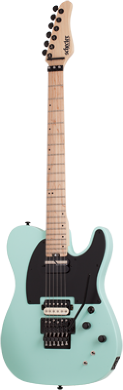 SCHECTER E-Gitarre, Sun Valley Super Shredder PT FR S, Sea Foam Green