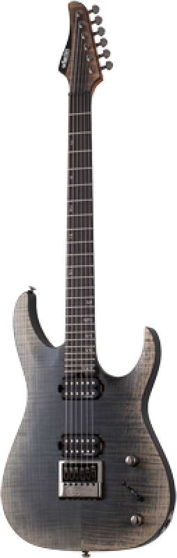 SCHECTER E-Gitarre, Banshee Mach 6 Evertune, Fallout Burst