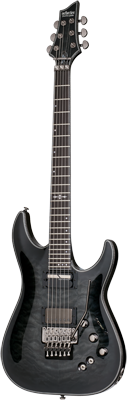 SCHECTER E-Gitarre, Hellraiser Hybrid C-1 FR S, Trans Black Burst