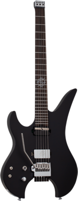 SCHECTER E-Gitarre, Synyster Gates Custom-6 TR S Headless, Satin Black