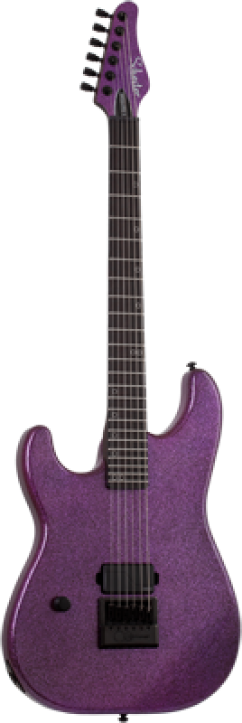 SCHECTER E-Gitarre, Signature Danskimo-6, Purple Sparkle, LH
