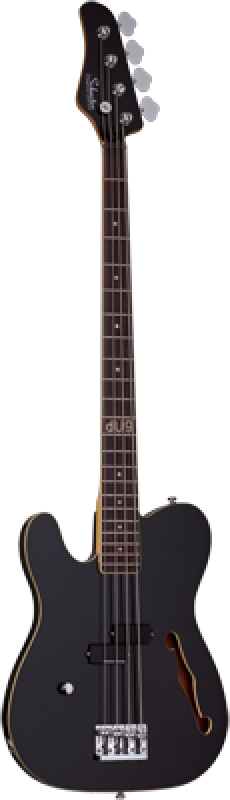SCHECTER Bassgitarre, Signature dUg Pinnick Baron-H, Gloss Black, Link