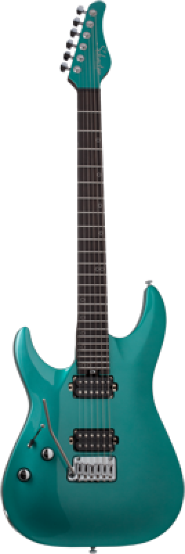 SCHECTER E-Gitarre, Signature Aaron Marshall AM-6 Trem, Arctic Jade, L
