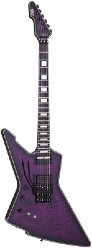 SCHECTER E-Gitarre, E-1 FR-S Special Edition, Trans Purple Burst, Link