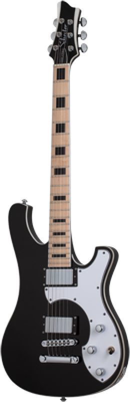 SCHECTER E-Gitarre, Stargazer-6, Gloss Black