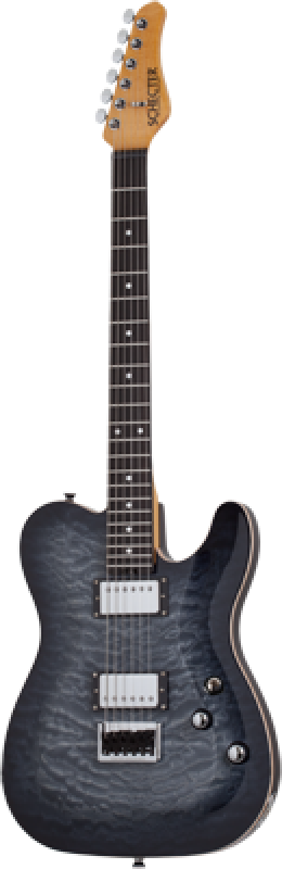 SCHECTER E-Gitarre, PT Classic, Trans Black Burst