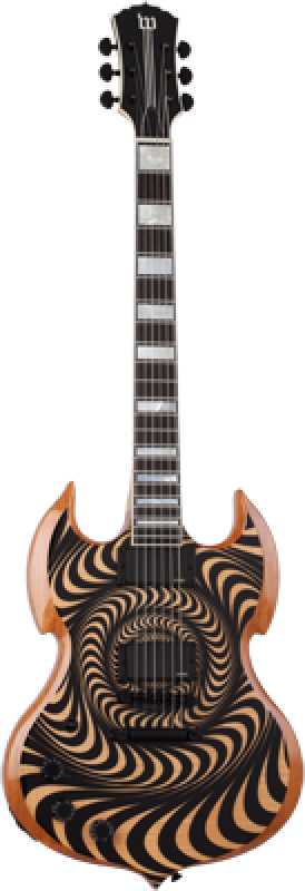 SCHECTER E-Gitarre, Wylde Audio, Barbarian, Rawtop Psychic Bullseye, L