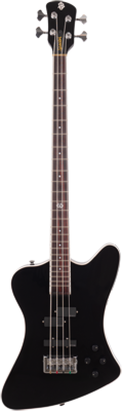 SPECTOR Bassgitarre, Euro X, 4-Saiter, aktiv, Solid Black Gloss