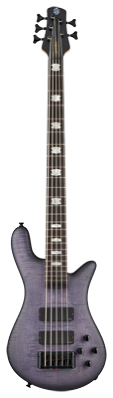 SPECTOR Bassgitarre, Euro LX BOLT-ON, 5-Saiter, aktiv, Nightshade Matt