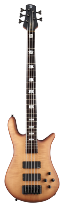SPECTOR Bassgitarre, Euro LX, 5-Saiter, aktiv, Natural Sunburst Matte