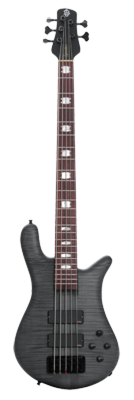 SPECTOR Bassgitarre, EuroLX, 5-Saiter, aktiv, Black Stain Matte