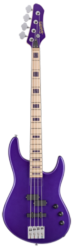 SPECTOR Bassgitarre, Icon, NC-4, Frank Bello Signature Bass, Metallic