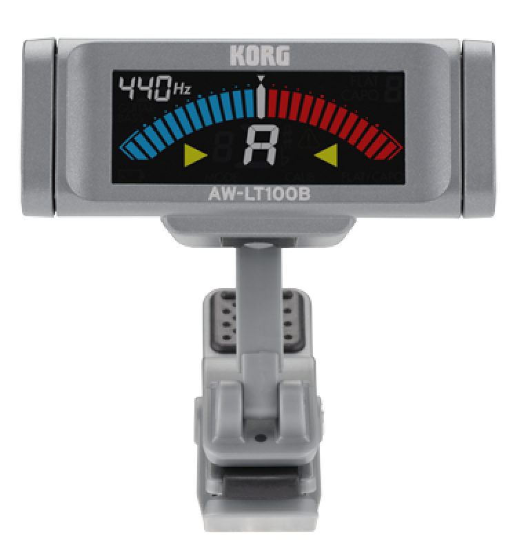 KORG Stimmgerät, chromatisch, AW-LT100 B, Clip-On, schwarz