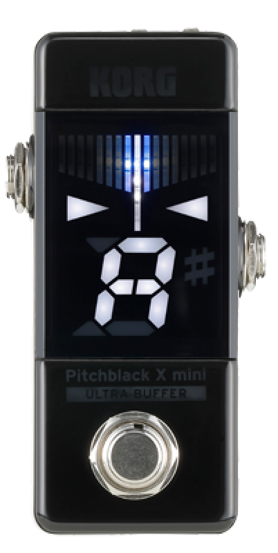 KORG Stimmgerät, Pedal, Mini, Pitchblack, schwarz