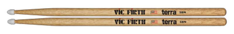 VIC FIRTH Drum Sticks, Terra Serie, 5BTN, Nylon Tip