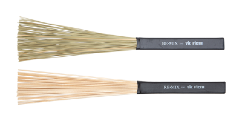 VIC FIRTH Besen, Remix Combo Pack, mit 1x RM2 und 1x RM3