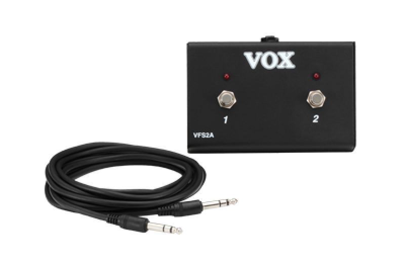 VOX Fußschalter, 2-fach, mit LED, AC/VR Serie