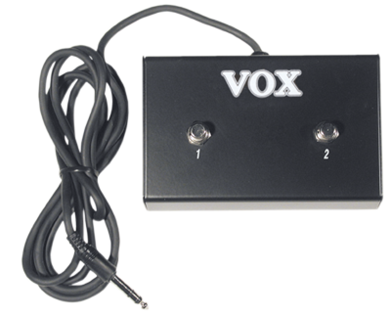 VOX Fußschalter, 2-fach, AD Chrome Serie