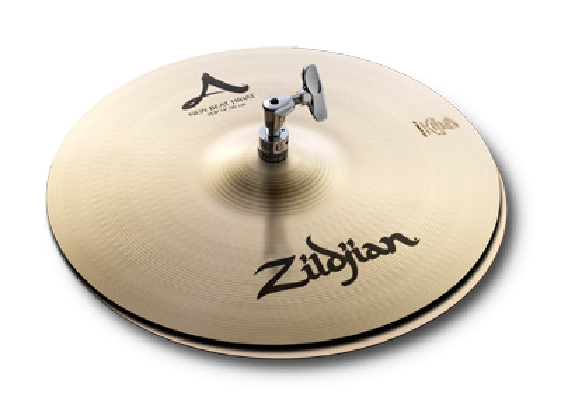 ZILDJIAN Hihat, A Zildjian, 14", New Beat Hats, traditional