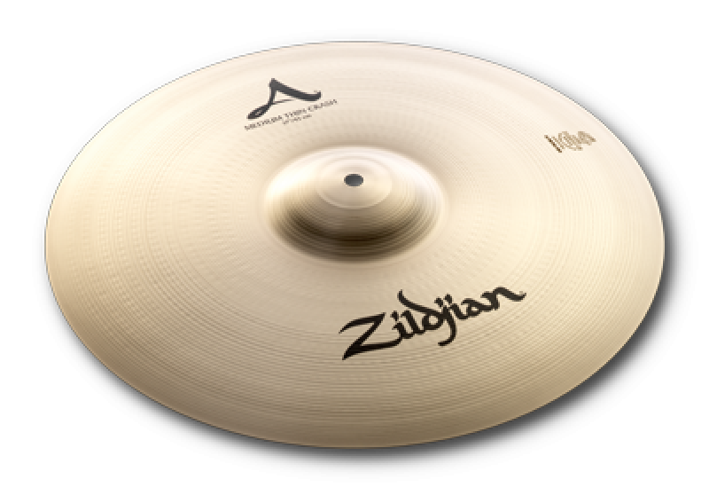 ZILDJIAN Crash, A Zildjian, 17", Medium Thin Crash, traditional