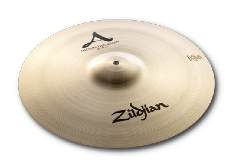 ZILDJIAN Crash, A Zildjian, 18", Medium Thin Crash, traditional