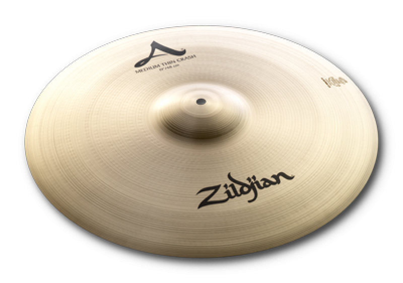 ZILDJIAN Crash, A Zildjian, 19", Medium Thin Crash, traditional
