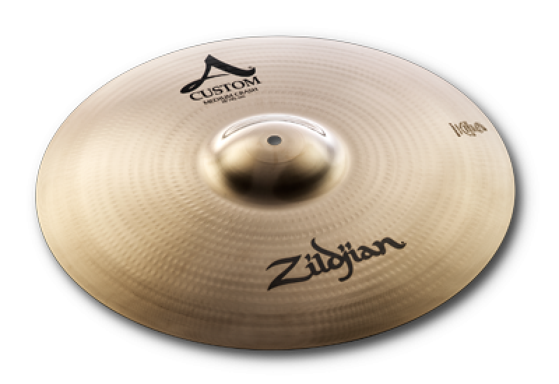 ZILDJIAN Crash, A Custom, 18", Medium Crash, brilliant