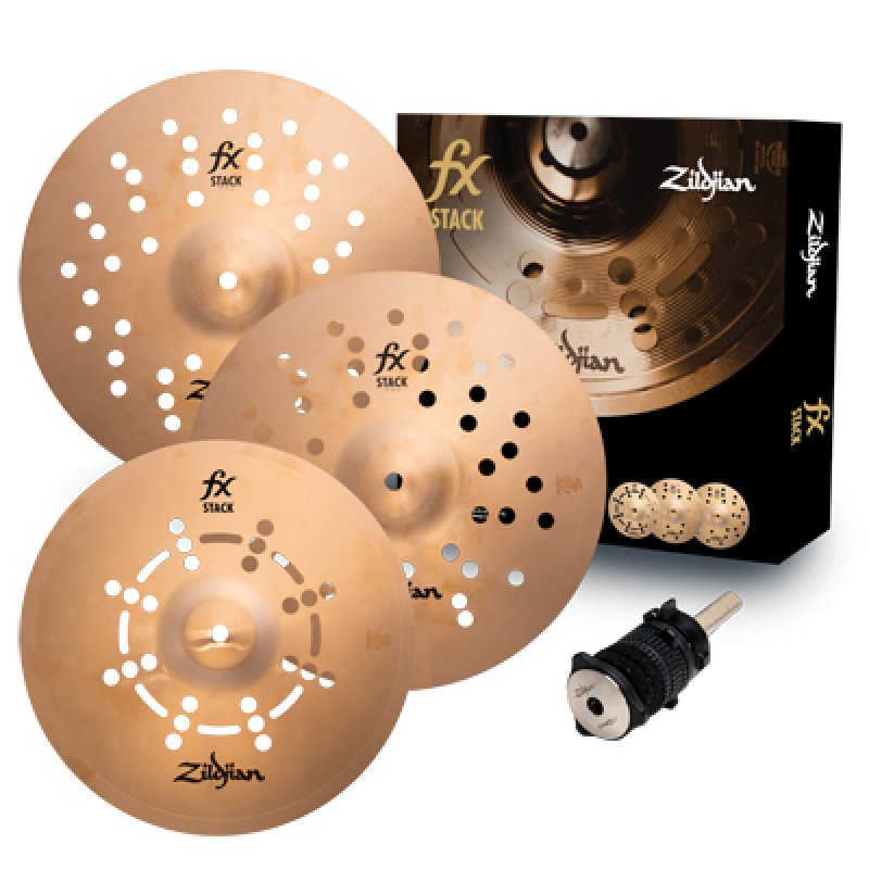 ZILDJIAN Effekt, FX, 14", Stack, mit Cymbolt®, traditional