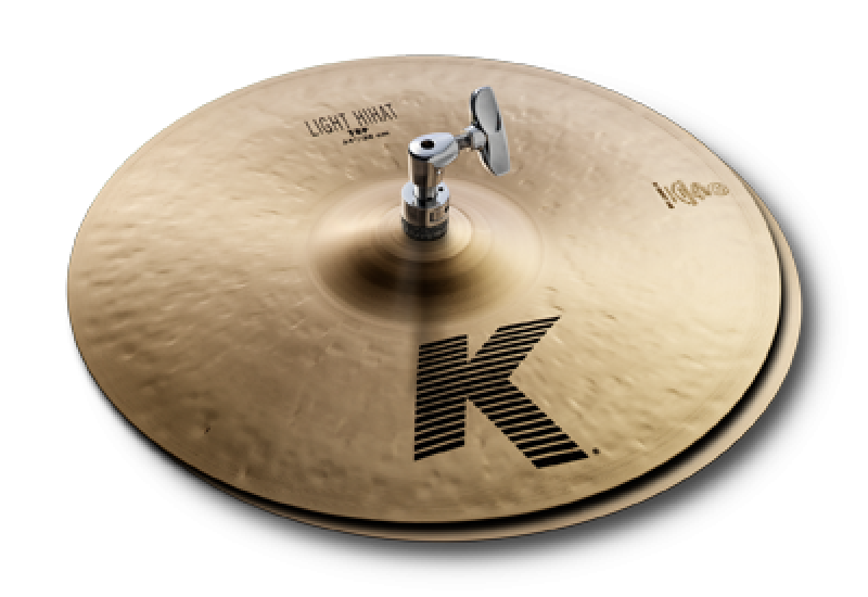ZILDJIAN Hihat, K Zildjian, 14", Light Hats, traditional