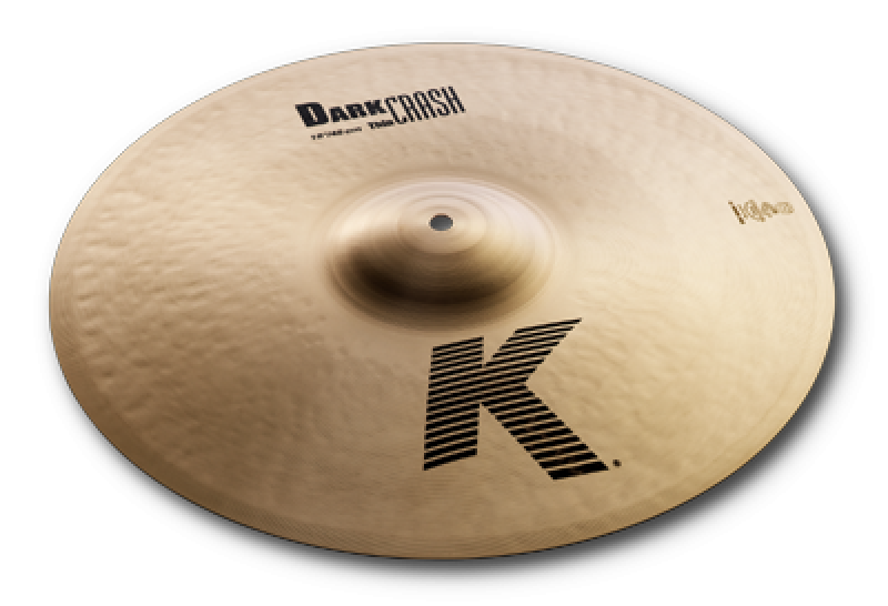 ZILDJIAN Crash, K Zildjian, 18", Dark Thin Crash, traditional