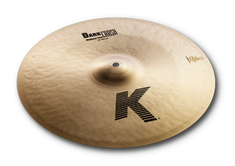 ZILDJIAN Crash, K Zildjian, 16", Dark Medium Thin Crash, traditional