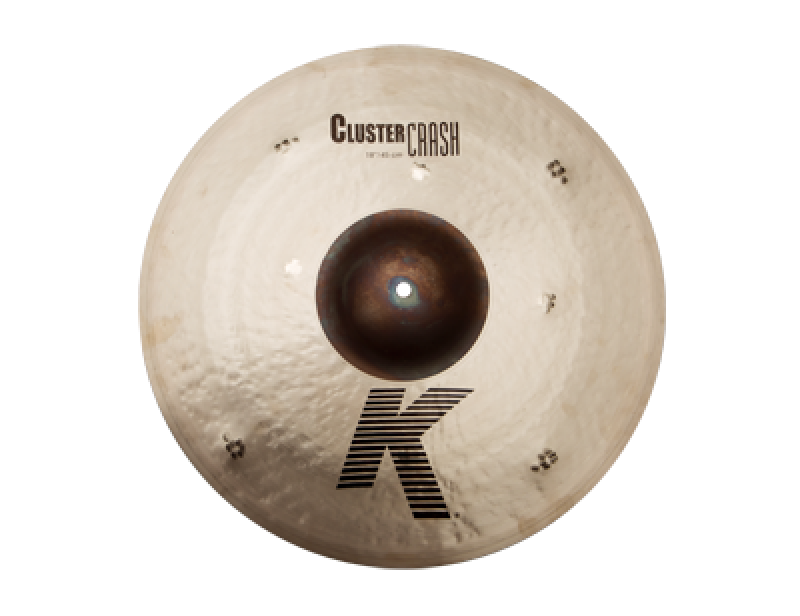 ZILDJIAN Crash, K Zildjian, 18", Cluster Crash, traditional