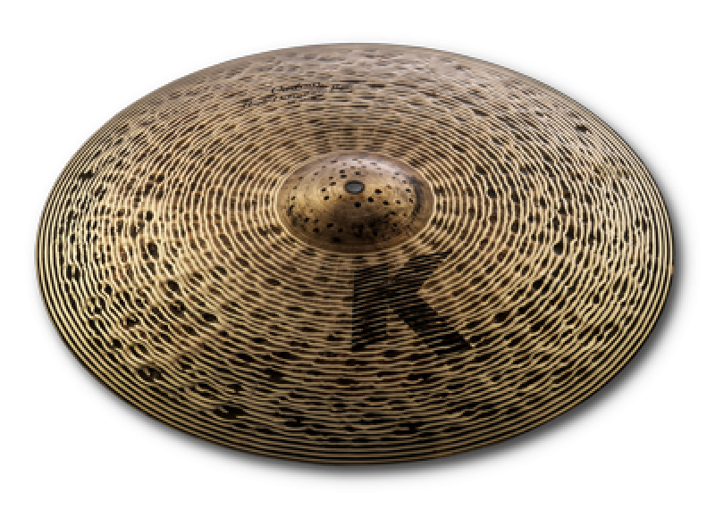 ZILDJIAN Ride, K Custom, 22", High Definition Ride, traditional