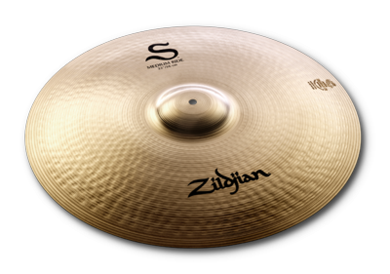 ZILDJIAN Ride, S Family, 22", Medium Ride, brilliant