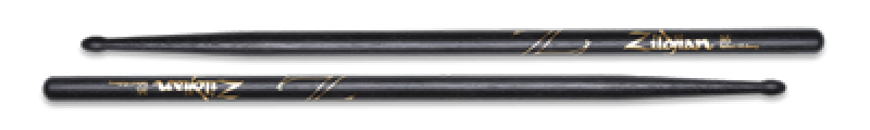 ZILDJIAN Drum Sticks, Hickory Wood Tip Serie, 5A, schwarz