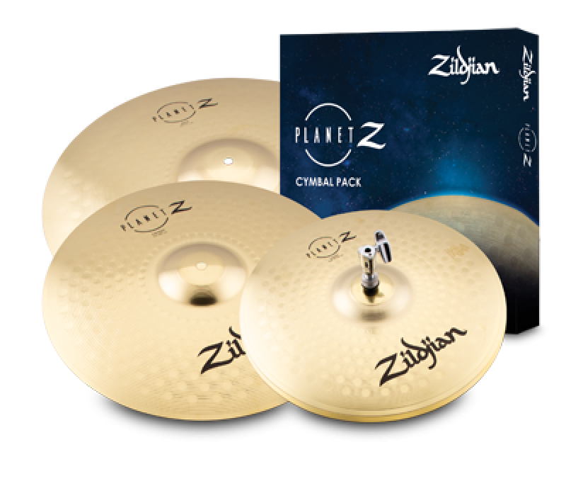 ZILDJIAN Beckenset, Planet Z, 4 Pack, 14H/16Cr/20R